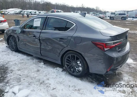 2022 Acura Ilx Premium A-Spec Packages/Technology A-Spec Packages из США, поврежденный, VIN 19UDE2F83NA005904